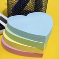 5000 Stickers Multi-Colored Heart Stickers Cute Self-Adhesive Removable (500 Sheets/Book)